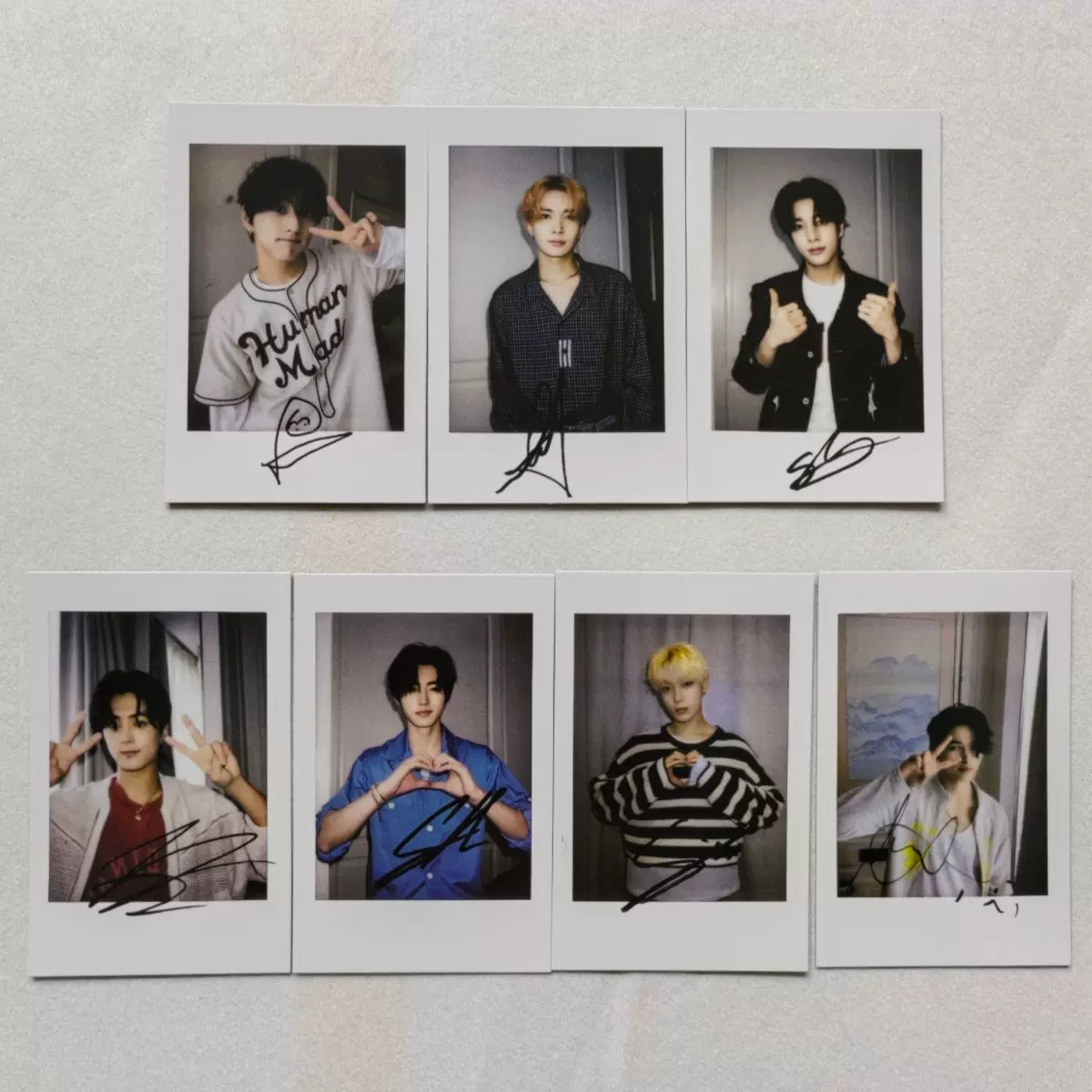 enhypen符yzy一直娱北京线下签售复刻拍立得李羲承沈载伦朴成训