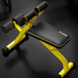 Roman Chair Fitness Chair for Waist, Abdomen, and Back Exercises, Goat Stretcher, Sit-Up Training Bench, Dumbbell Preacher Bench