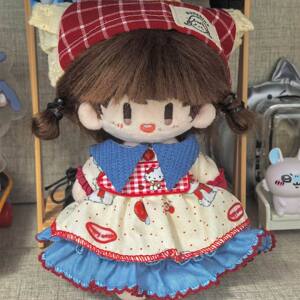 
Zhou Keke doll clothes Zhou Shen attribute cotton doll clothes suit 10cm16cm doll cute suit replacement