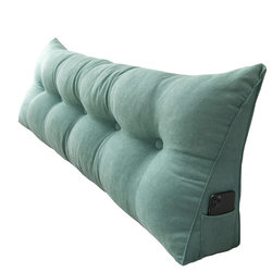 Nordic Headboard Cushion, Soft Triangle Sofa Backrest, Lumbar Support Pillow, Dormitory Tatami Bed Backrest Cushion