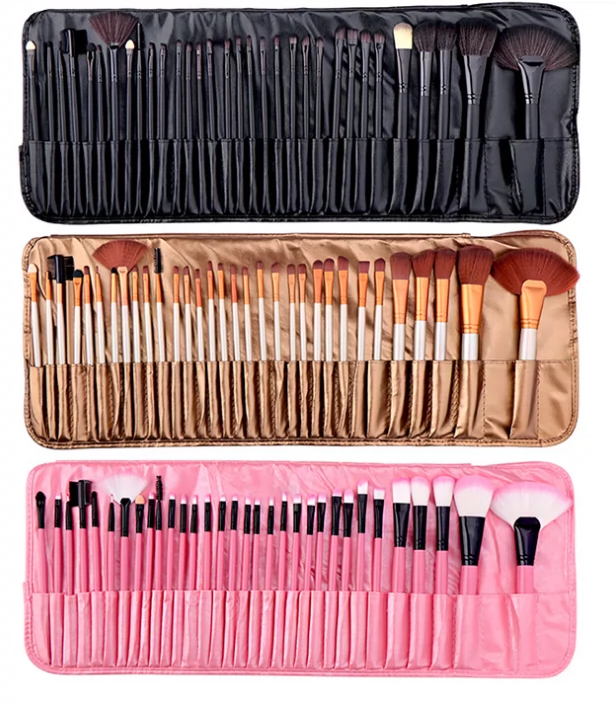 新品24支化妆刷套装全套彩妆工具组合初学者眼影刷子各种颜色包邮- Taobao