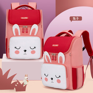 
Fuluo Mi schoolbag elementary school girl first three to sixth grade light spine protection kindergarten cartoon children's backpack
