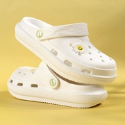 Giày Croc nữ mùa hè dép y tá đế dày thoáng khí chống trượt dành cho bà bầu mang ngoài phòng mổ dép mới dép xỏ ngón