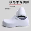 Giày bảo hộ lao động y tế, giày y tá nữ màu trắng, đứng lâu không mỏi chân khi làm việc, guốc bảo vệ thẩm mỹ viện Baotou 