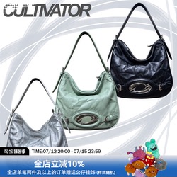 Cultivator Original Niche Design Scratch Wrinkle Texture Fashion All-match Commuter Messenger Shoulder Tote Bag New