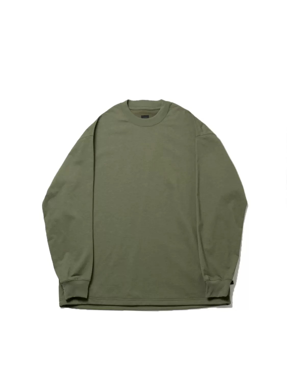 DAIWA PIER39 TECH SWEAT CREW BASIC 23SS 纯色薄款宽松圆领卫衣-Taobao