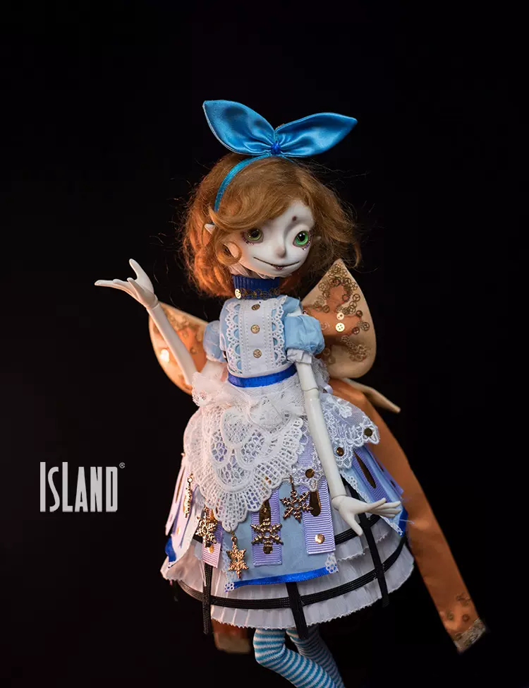 islanddoll岛社隐之岛原创设计正版特四女bjd娃娃 爱丽丝 包邮