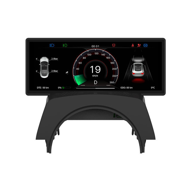 Tesla Rpm Meter Tesla Tesla's new version of Model 3 LCD instrument panel 6.2-inch ...