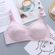 Full-cotton large-size bra thin style for developmental girls without sponges, middle-aged and elderly mothers without steel ring bra soft