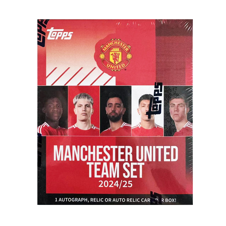 2024-25 Topps Manchester United Premier League Team Box Factory
