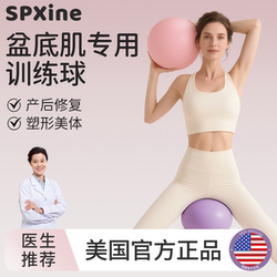 Pilates Small Ball Pelvic Floor Muscle Training Ball for Adults, Postpartum Core Repair Yoga Ball 20cm Yoga Ball for Women