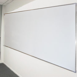 Mest Large Whiteboard Writing Board, Hanging Type, for Children's Home Use, Teaching, Lectures, Training, Large Blackboard for Office Meetings, Double-Sided Magnetic Large Whiteboard, Erasable, Removable Memo Board, Green Board, Display Board