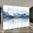Trung Quốc màn hình phân vùng phòng khách gấp đơn giản văn phòng hiện đại phòng ngủ nhà di động che chắn gấp màn hình tường tùy chỉnh khung cửa gỗ đẹp Màn hình / Cửa sổ