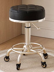 Lift swivel chair round stool hair salon and manicure chair beauty stool pulley barber shop chair beauty salon special round stool