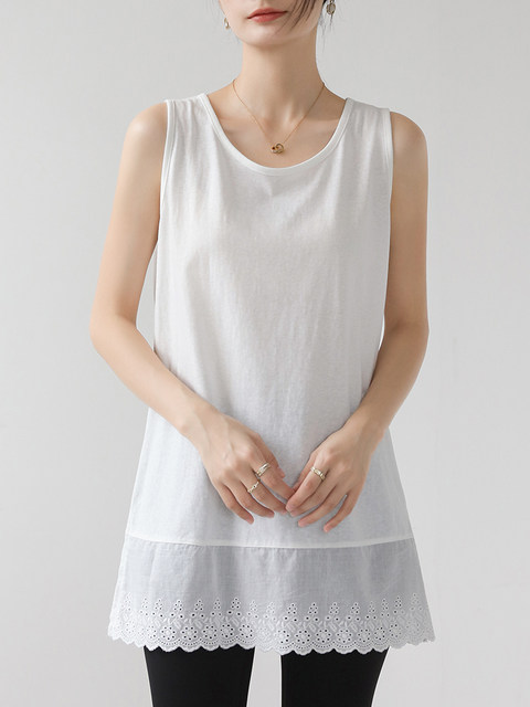 Kleinert's Cotton Camisole With Built-In Underarm Shields - Stay Fresh & Stain-Free - View #5