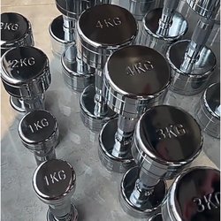 Pure Steel Dumbbell, Pure Iron Single Piece, 2.5kg Lever, Dual-Use for Boys and Teenagers, for Body Shaping, 5kg Dumbbell