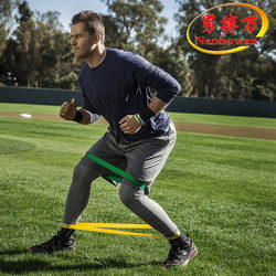 Mini Circular Latex Ring Energy Ring Fitness Rehabilitation Strength Training Resistance Band Flat Rubber Band Elastic Ring