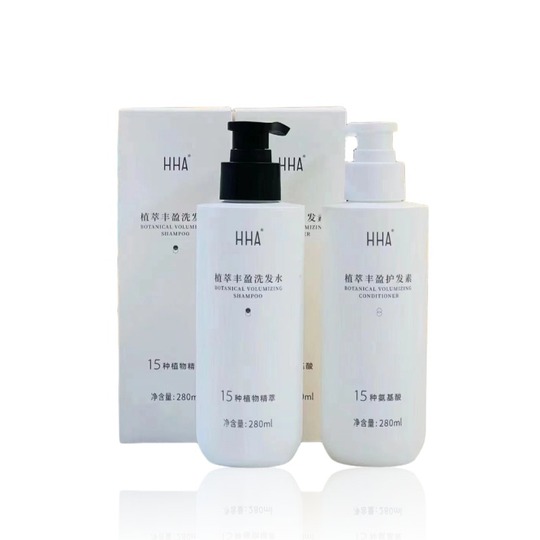 HHA Botanical Volumizing シャンプー コンディショナー Hha Plant Extract Volumizing Shampoo - Plump & Fluffy Hair Care Set