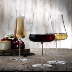 Domestic High-Quality High-Value Volcanic Crystal Cup Red and White Universal Wine Cup Nude Flat Red Dot Award Bordeaux Cup