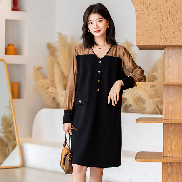 2024 Chic Pleated Slim Versatile Gradient Color Side Split Dress