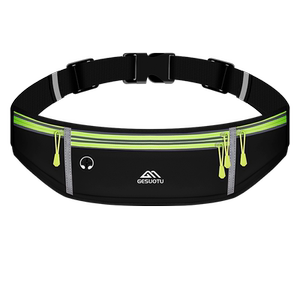 Running waist bag sports mobile phone bag men's and women's fitting outdoor equipment waterproof light macroscopy fitness small belt bag
