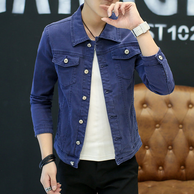 2024 spring and autumn new denim jackets for men, trendy and ...