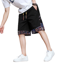 New Chinese Style Men's Summer Thin Shorts