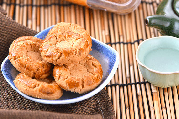 中式气息的小桃酥，下午茶的精致小茶点(图1)