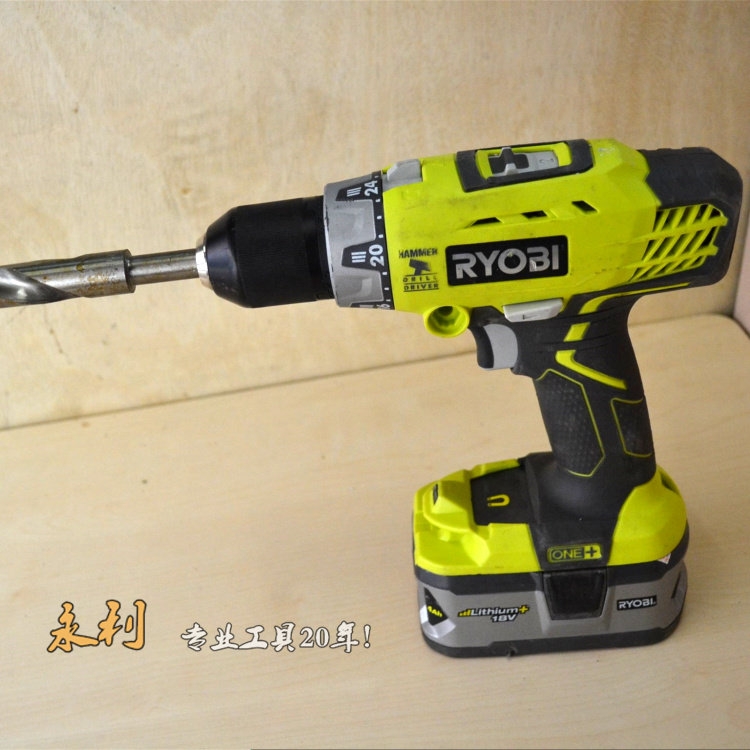 무료 배송 수입 RYOBI LIANGMING 18V 리튬 배터리 충전식 드릴 소형 임팩트 드릴 없음 -