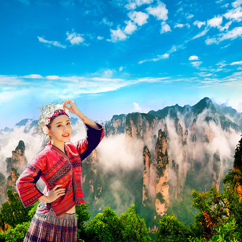 12人小团VIP通道免排队天门山张家界旅游四天三晚核心森林公园