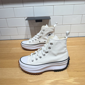 
CONVERSE Converse Run Star Hike men and women high-top meteor thick-soled shoes increased canvas shoes 166799C