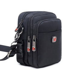 Swiss Army Knife Genuine Men's Shoulder Bag Crossbody Bag Outdoor Sports Mini Waist Bag Multifunctional Men's Bag Small Hanging Bag