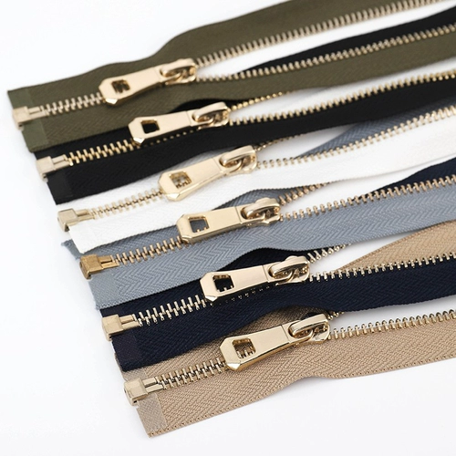 Медный металлический детский пуховик с молнией, плащ, золотой кардиган, замок