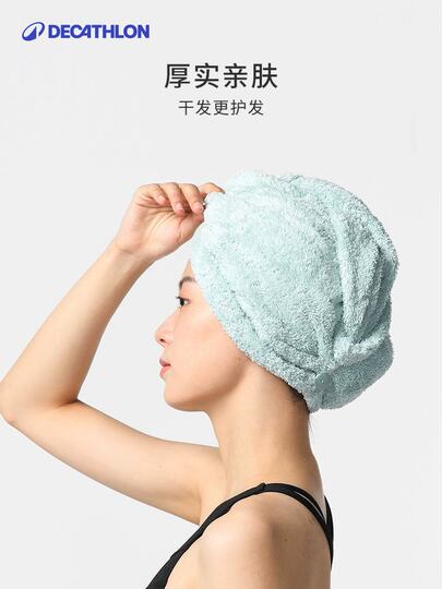 Bonnets De Séchage Microfibre SINLAND - Lot De 3 - Noir - Absorbants Et Doux Pour Cheveux Longs