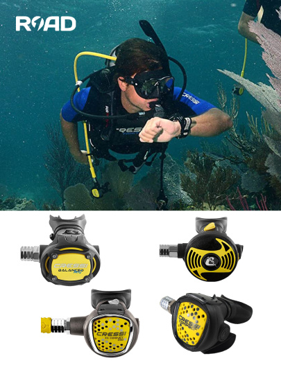 スクーバダイビング TUSA レギュレータ