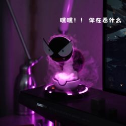 Pokémon Gengar Humidifier Home Air Hydration Moisturizing Spray Desktop Bedroom Silent Aromatherapy Machine Ornament
