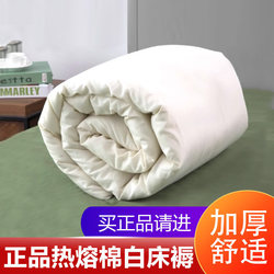 Authentic White Mattress, Standard Mattress, Single-Person Unit Bedding, Military Training Mattress, Army Green Hot-Melt Cotton Mattress