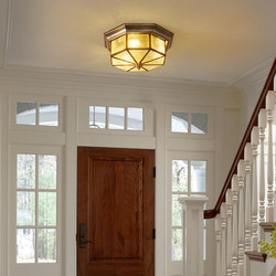 European-Style Ceiling Lamp, Intelligent Voice-Activated Sensor, Entrance Hall, Hallway, Corridor, Balcony Lamp, Sun Room Waterproof Lamp