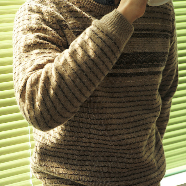 Risk Rider Fair Island sweater in autumn and winter warm long-sleeved ...