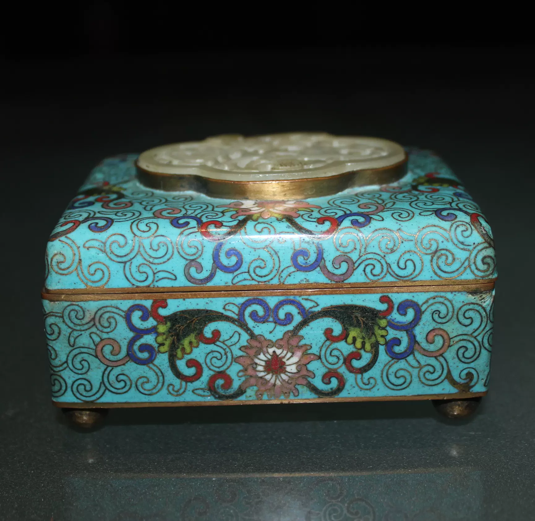 日本七宝烧花瓶一只景泰蓝高档摆设高档礼品846