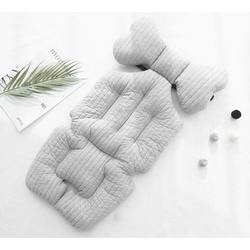 2022 new ins Korean style baby stroller seat cushion baby dining chair cotton pad safety seat thickened cushion