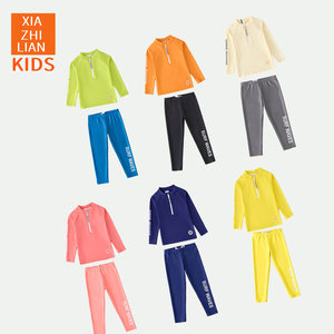 
Korean children's split diving suits Quick-drying teenagers' sun protection jellyfish clothes long sleeve trousers swimsuit surf suit trend