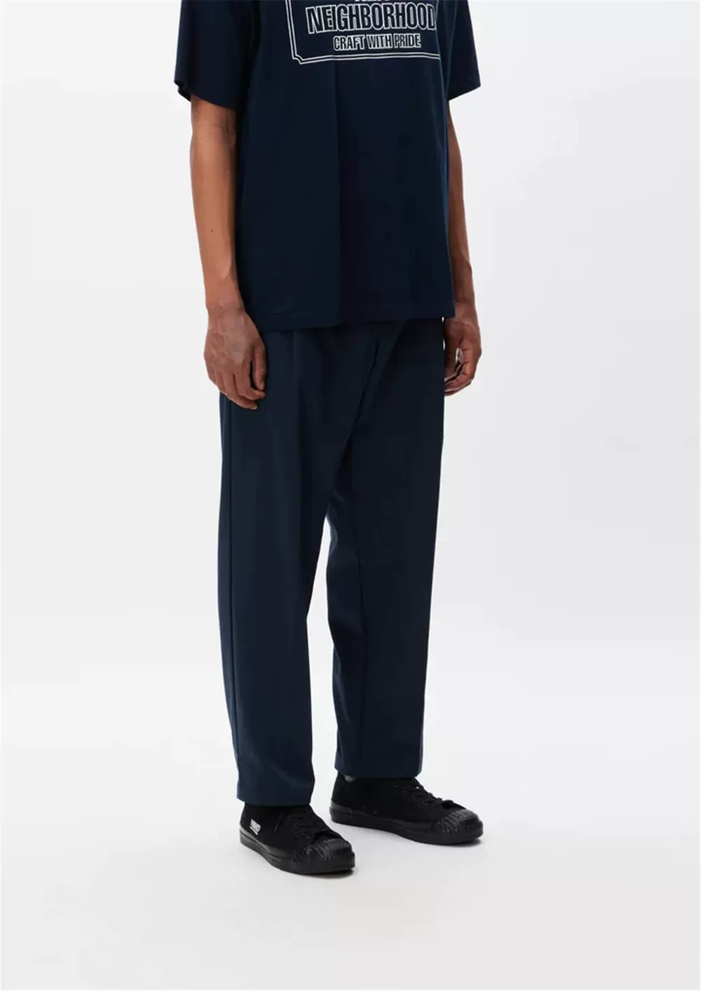 日本代购NEIGHBORHOOD X DICKIES . TUCK PANTS 联名休闲裤23AW-Taobao