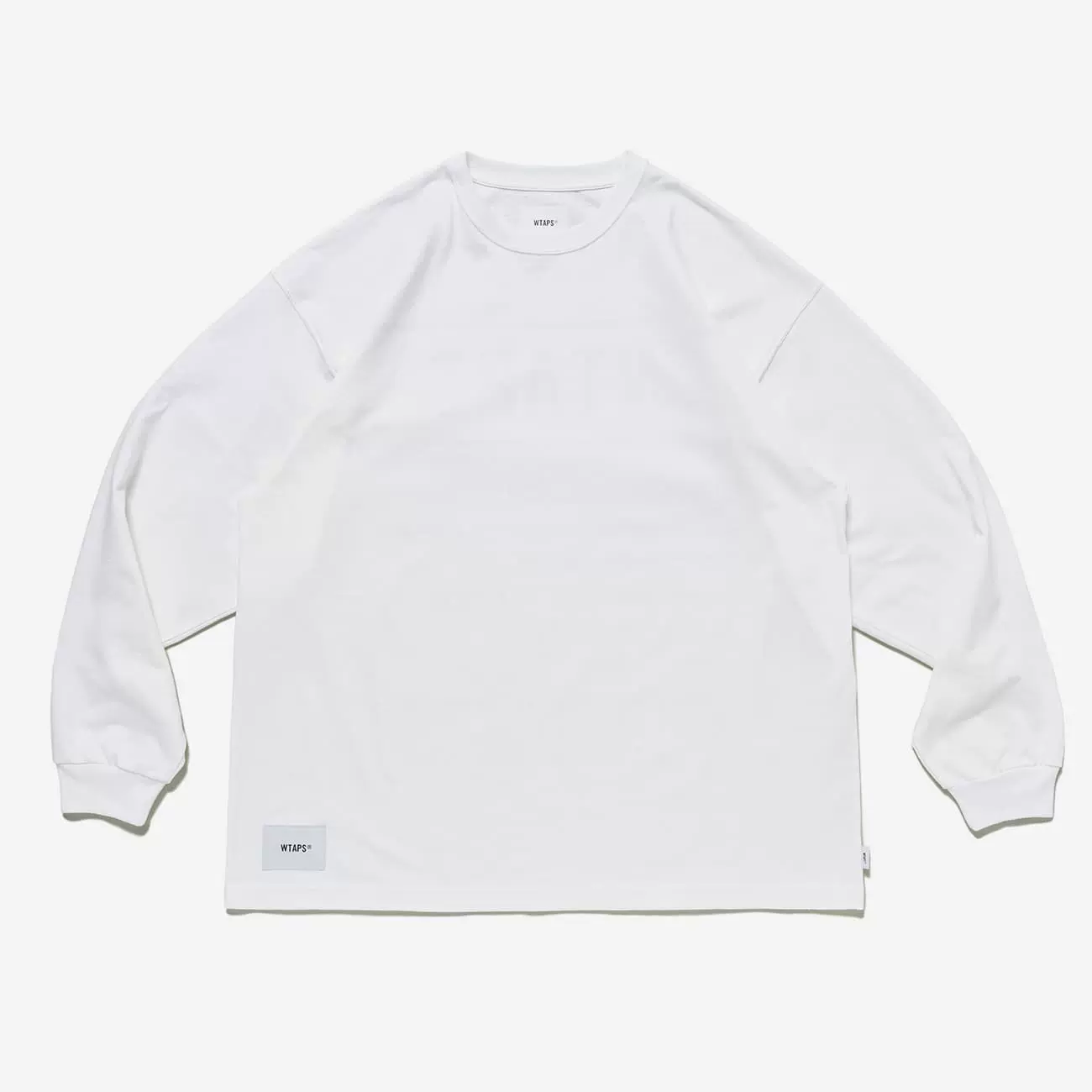 饼干代购WTAPS OBJ 01 / LS / COTTON. CONTAINING 长袖T恤23AW-Taobao