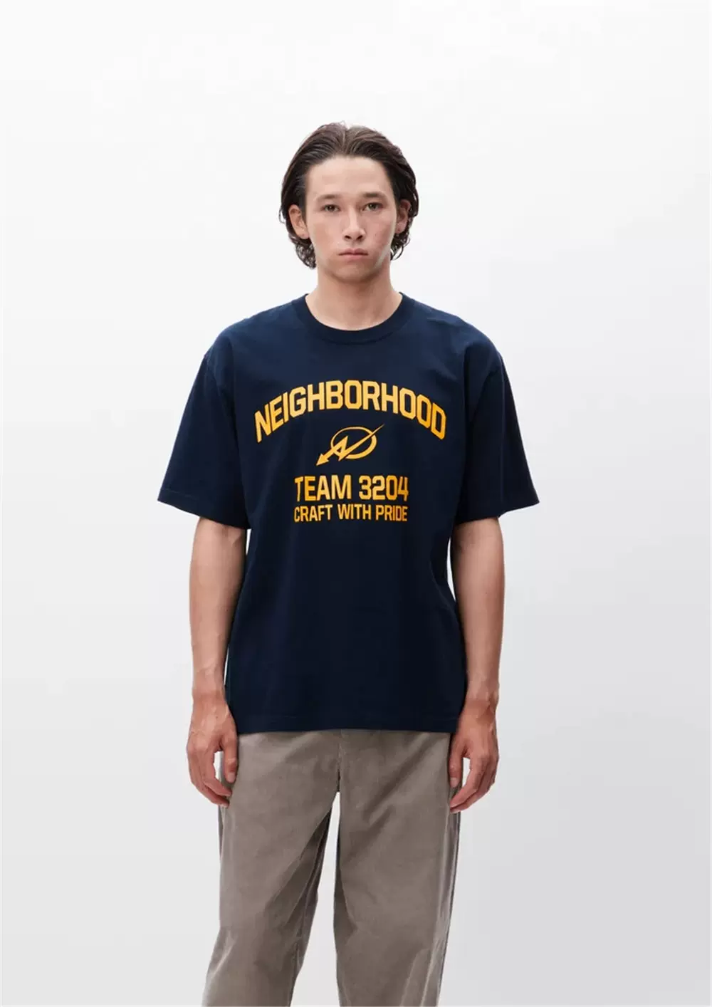 日本代购NEIGHBORHOOD NH . TEE SS-8 天竺棉休闲短袖T恤23AW-Taobao