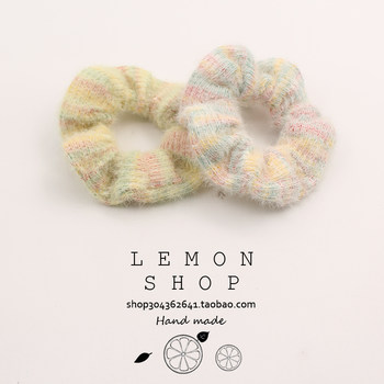 Autumn and winter new Korean plush large intestine hair tie