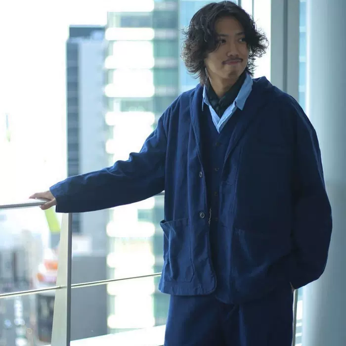 Porter Classic MOLESKIN CHINESE JACKET（ポータークラシック  