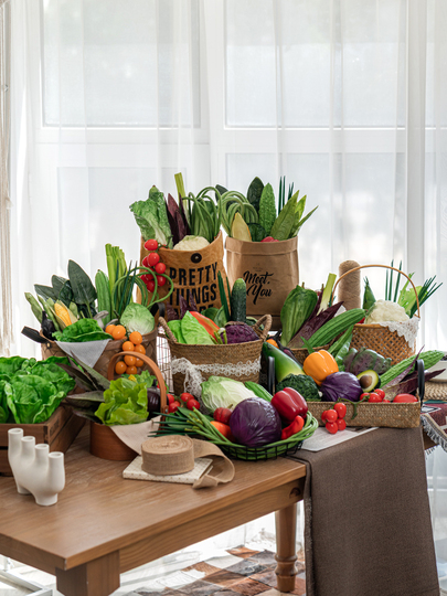 食べ物 モデル フィギュア 撮影道具 野菜を模した偽果物食べ物置物陳列ルームショーウインドー 食べ物 モデル フィギュア 撮影道具 野菜を模した偽果物食べ物置物陳列