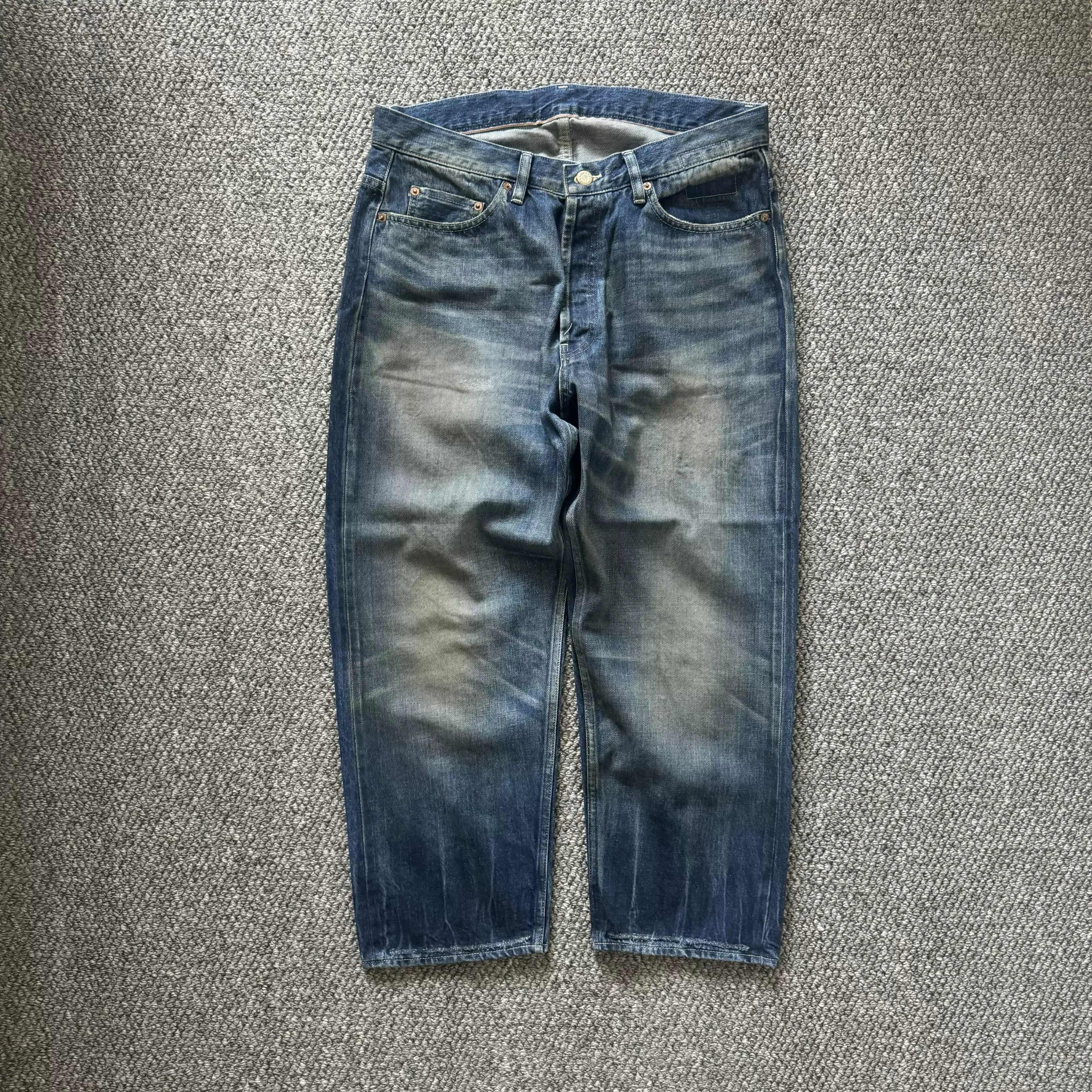 2025年8月| ファッション MADNESS AGING DENIM PANTS. M2 WIDE COMFY