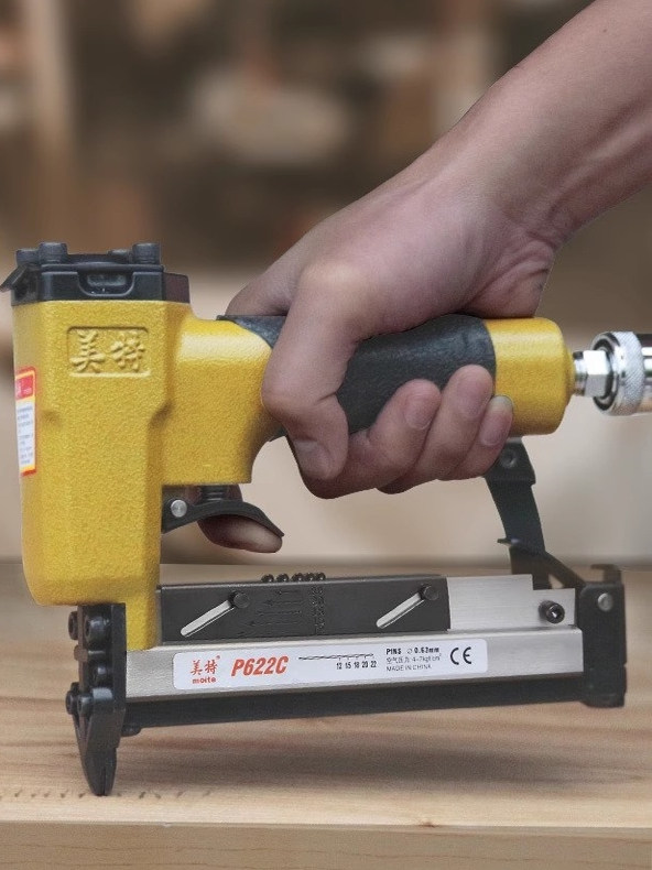 Meite P622c Pneumatic Nail Gun - Mosquito & Code Nails